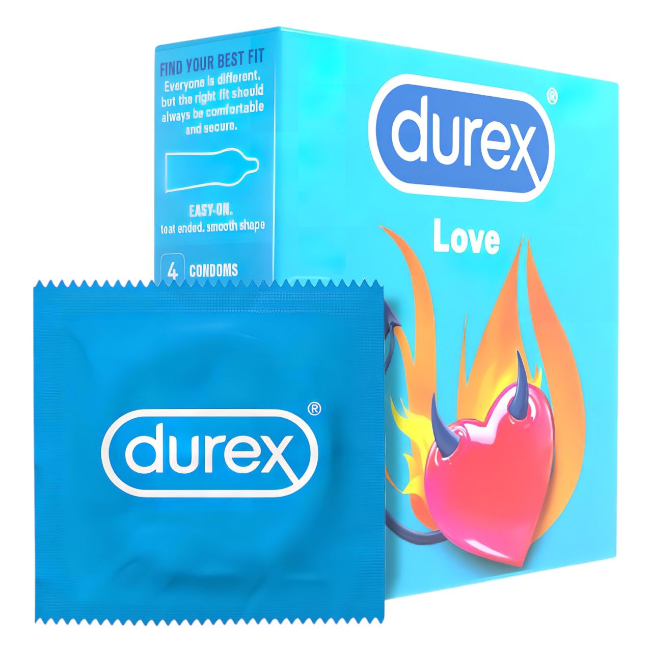 Durex óvszer Love - Easy-on óvszer (4db)