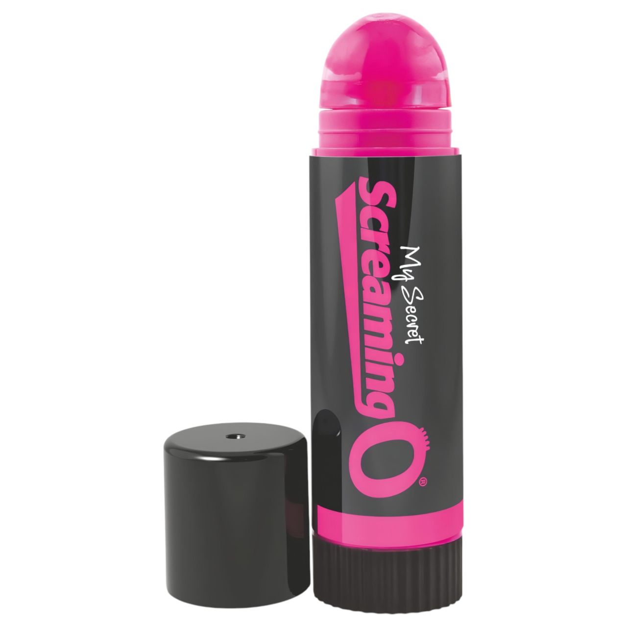 Screaming Lip Balm - rúzs vibrátor (fekete-pink)