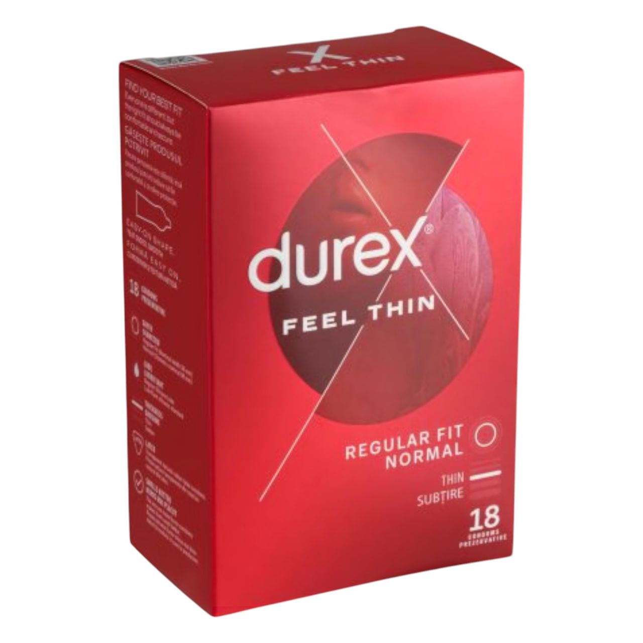 Durex Feel Thin - élethű érzés óvszer (18db)