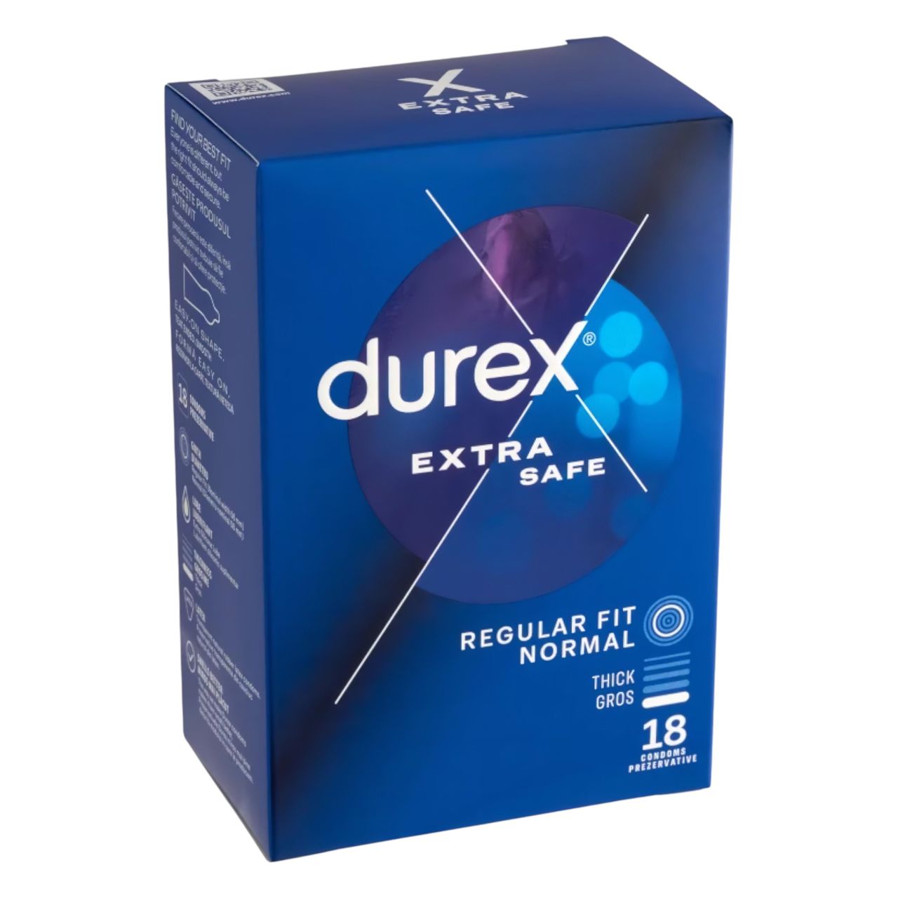 Durex Extra Safe - biztonságos óvszer (18db)