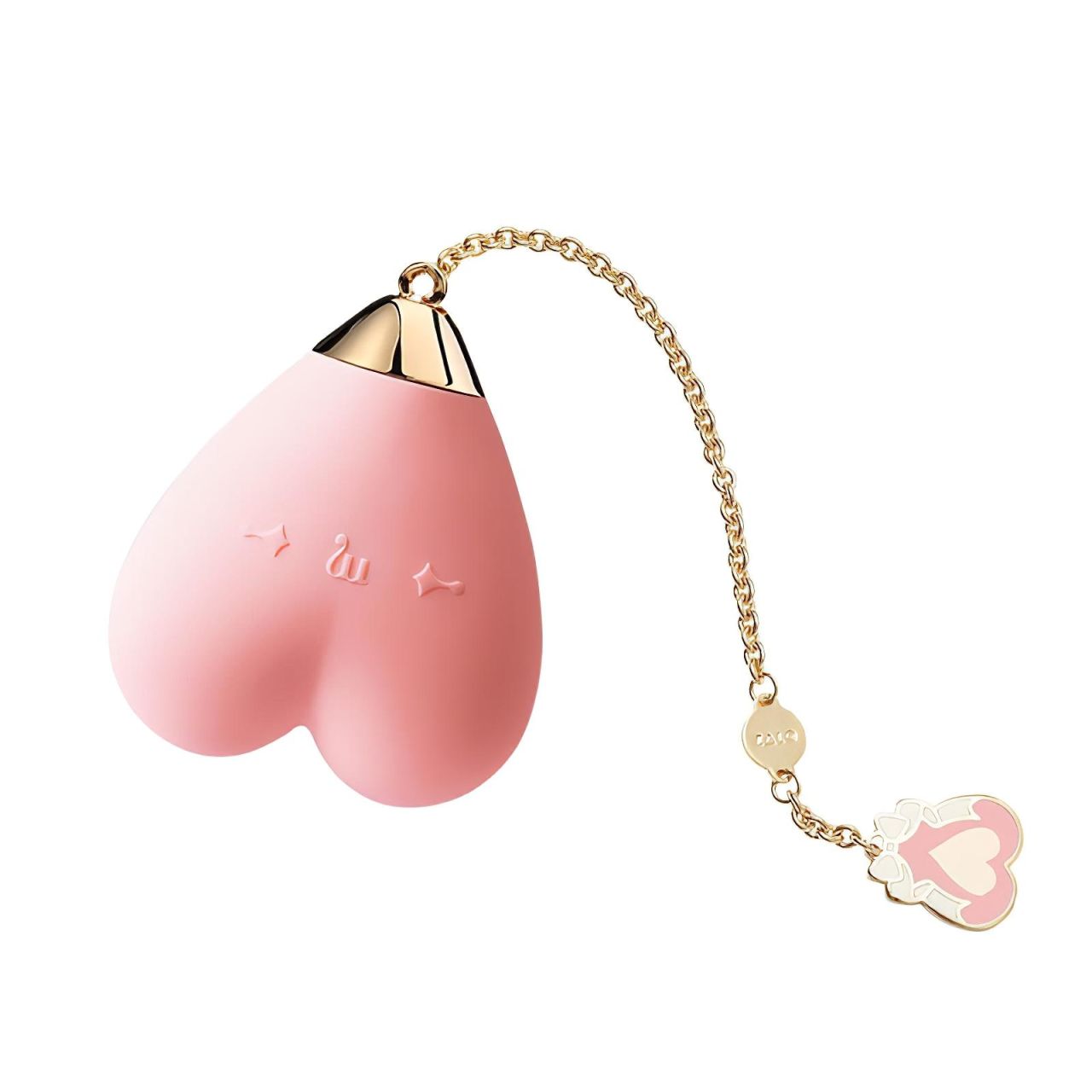 / ZALO Baby Heart - okos vízálló csikló vibrátor (pink)