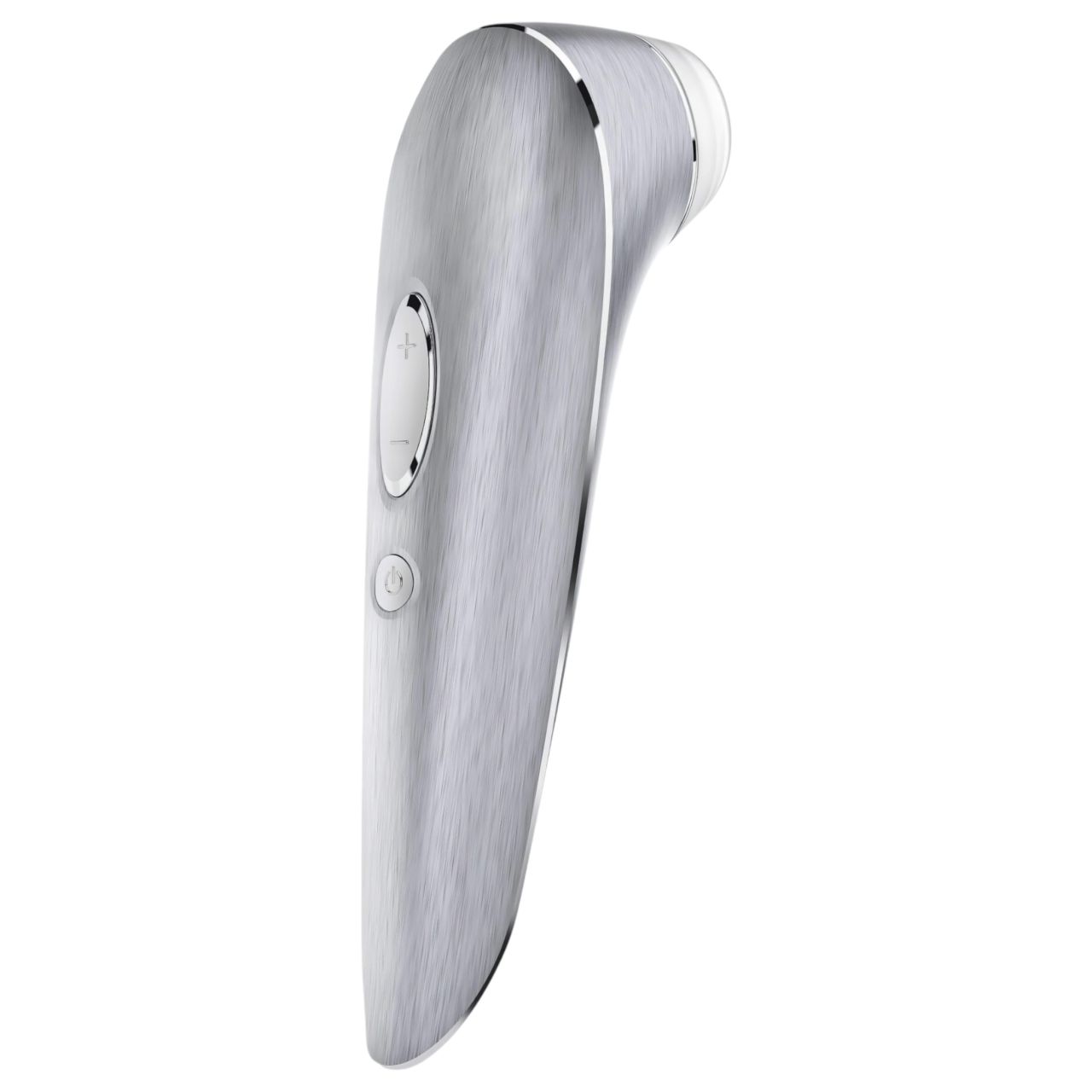 / Satisfyer Luxury High Fashion - léghullámos csiklóizgató (ezüst)