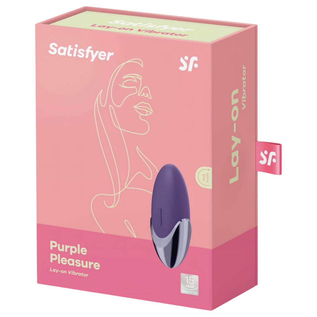 Satisfyer Purple Pleasure - akkus csikló vibrátor (lila) Satisfyer Purple Pleasure - akkus csikló vibrátor (lila)