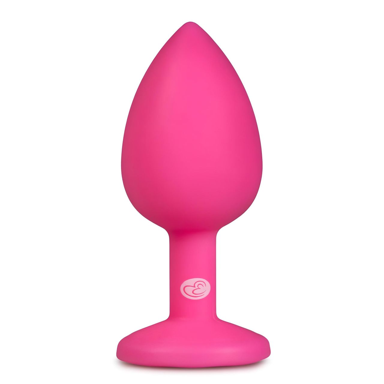 Easytoys Diamond Small - anál dildó (pink-fehér)