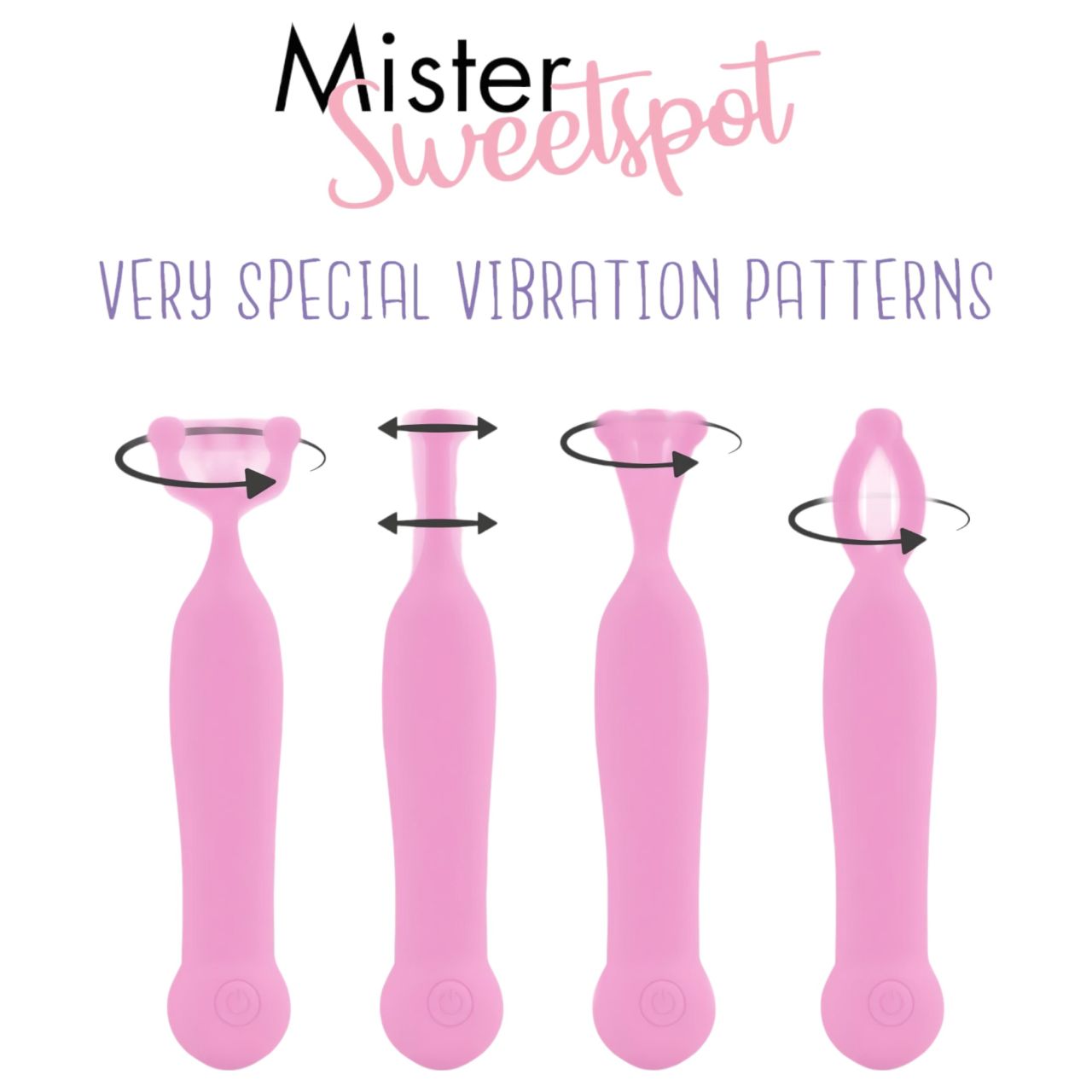 FEELZTOYS Mister Sweetspot - akkus, vízálló csiklóvibrátor (pink)