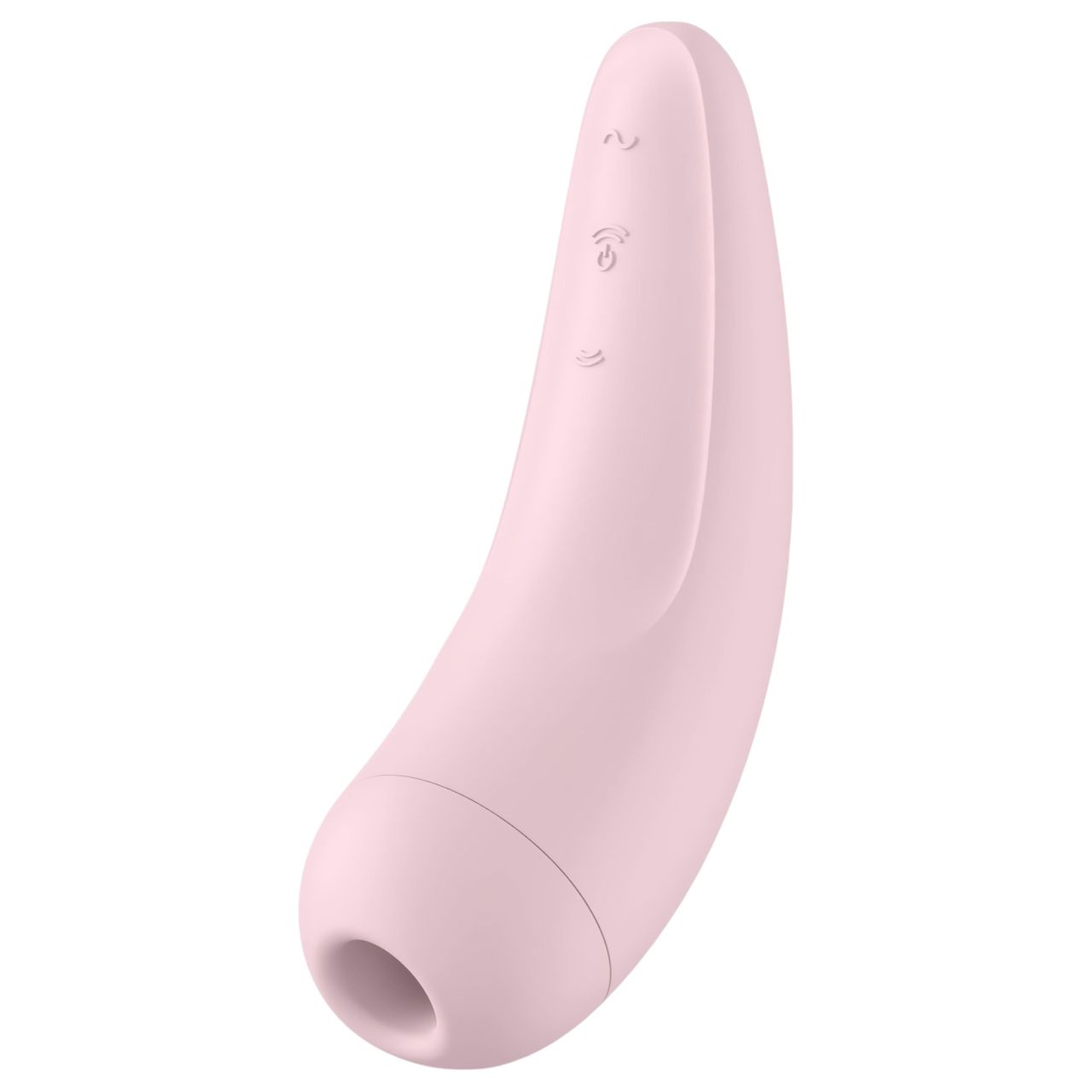 Satisfyer Curvy 2+ - okos léghullámos csiklóizgató vibrátor (pink)