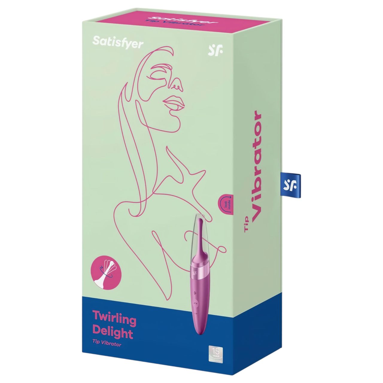 Satisfyer Twirling Delight - vízálló csikló vibrátor (lila) Satisfyer Twirling Delight - vízálló csikló vibrátor (lila)