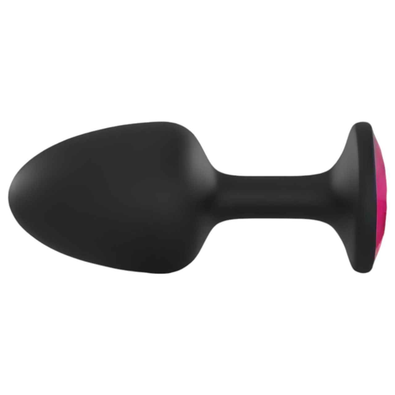 Dorcel Geisha Plug Ruby L - pink köves anál plug (fekete) Dorcel Geisha Plug Ruby L - pink köves anál plug (fekete)