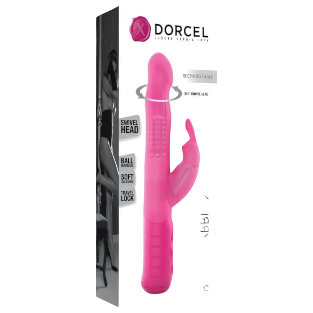 Dorcel Baby Rabbit 2.0 - akkus, csiklókaros vibrátor (pink)