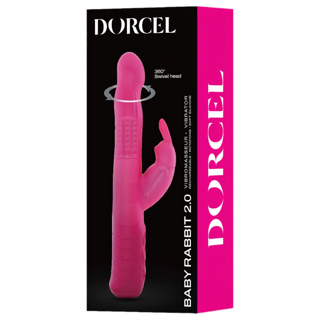 Dorcel Baby Rabbit 2.0 - akkus, csiklókaros vibrátor (pink) Dorcel Baby Rabbit 2.0 - akkus, csiklókaros vibrátor (pink)