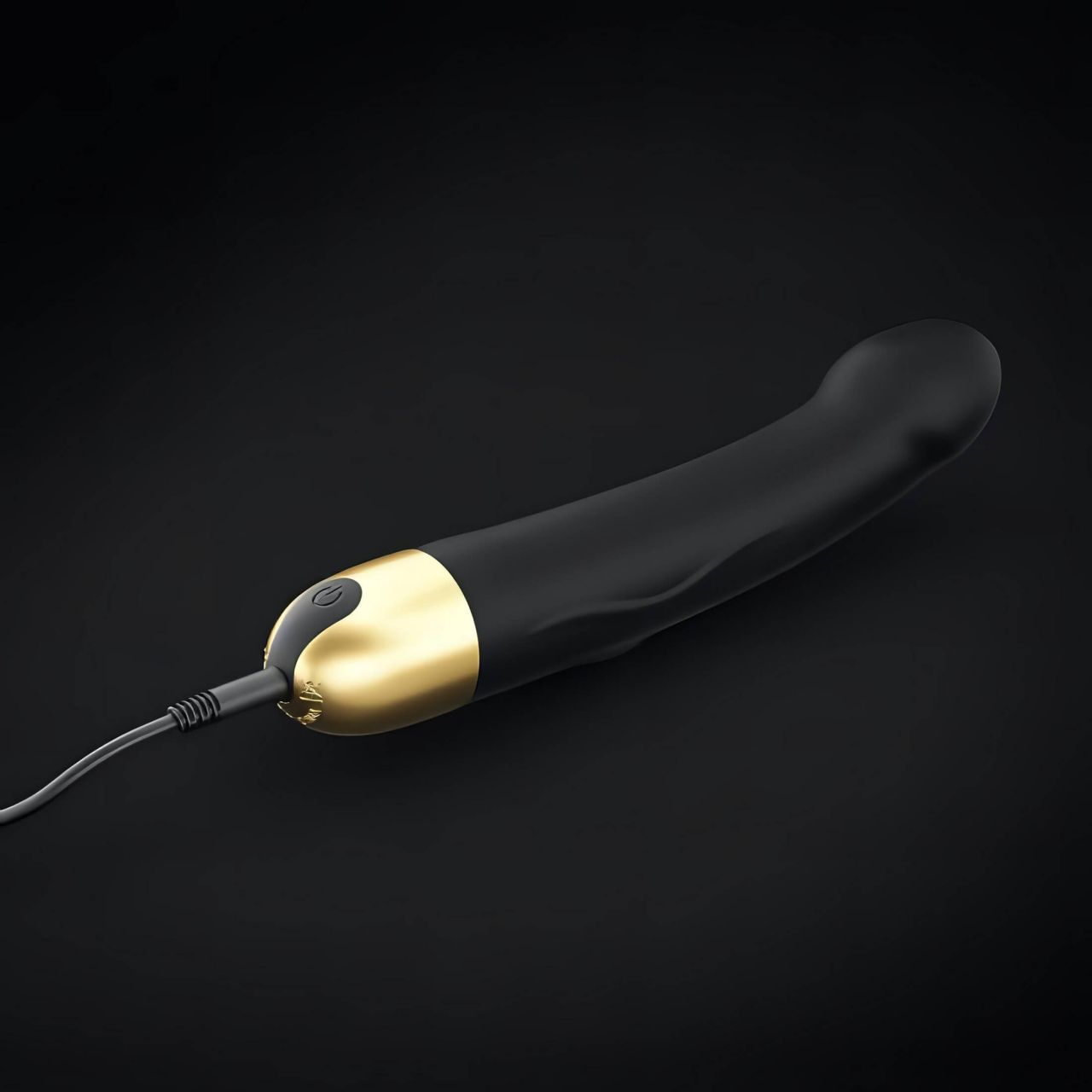 Dorcel Real Vibration M 2.0 - akkus vibrátor (fekete-arany) Dorcel Real Vibration M 2.0 - akkus vibrátor (fekete-arany)