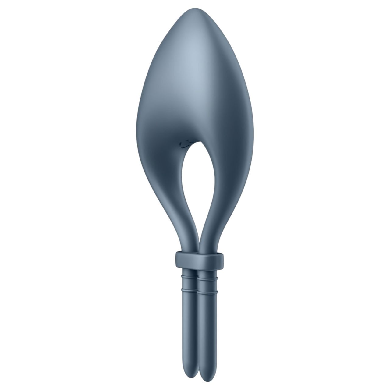 Satisfyer Bullseye - okos vibrációs péniszgyűrű (szürke) Satisfyer Bullseye - okos vibrációs péniszgyűrű (szürke)