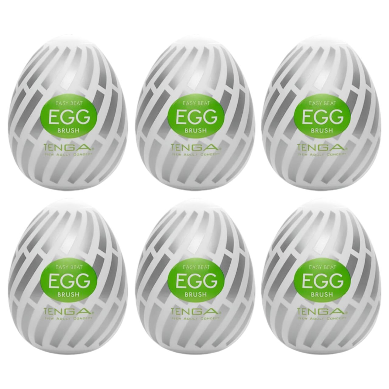 TENGA Egg Brush - maszturbációs tojás (6db)