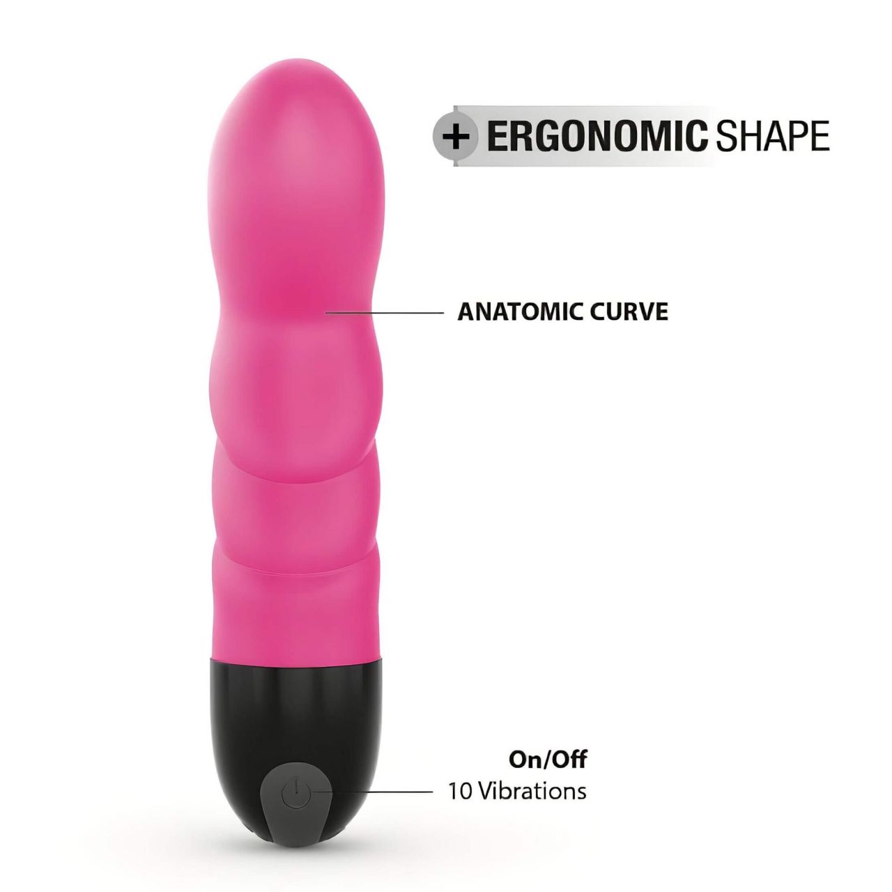 Dorcel Expert G 2.0 - akkus, G-pont vibrátor (pink)