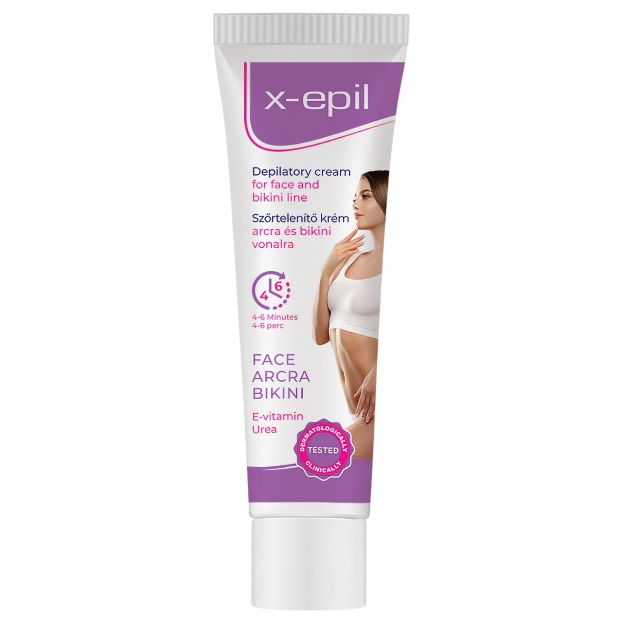 X-Epil - szőrtelenítő krém arcra/bikini vonalra (40ml)