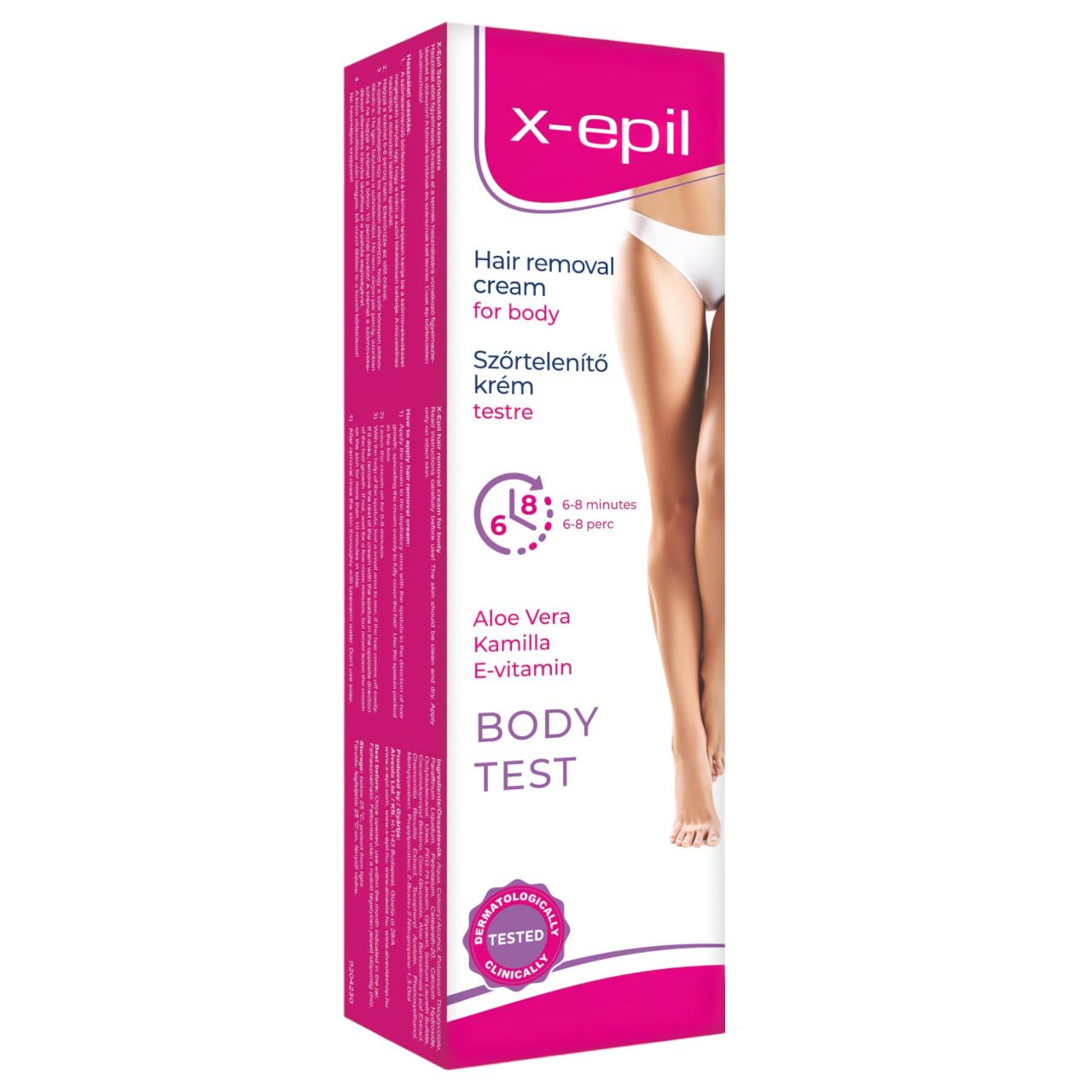 X-Epil - szőrtelenítő krém (75ml)