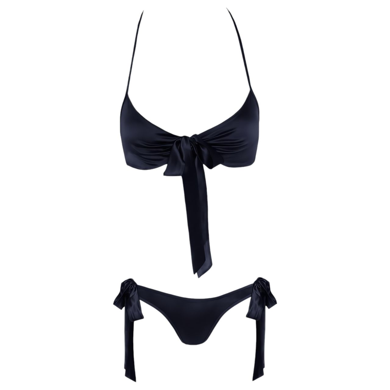 / Cottelli - bikini fazonú melltartó szett (fekete) / Cottelli - bikini fazonú melltartó szett (fekete)