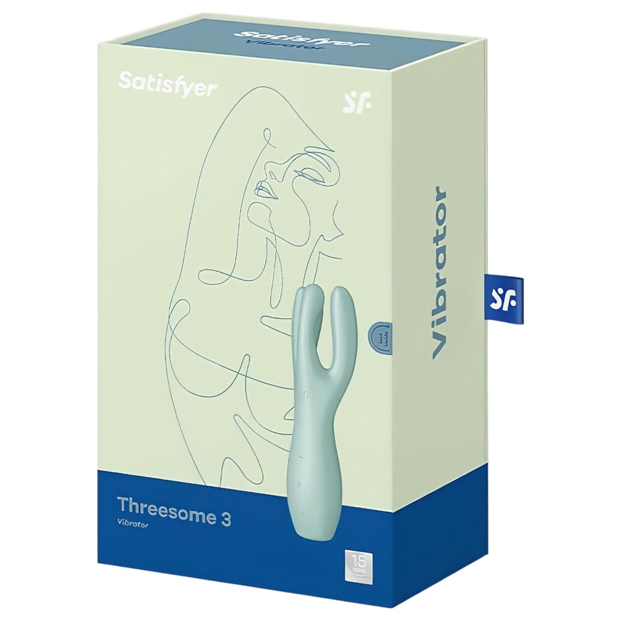 Satisfyer Threesome 3 - akkus csikló vibrátor (menta) Satisfyer Threesome 3 - akkus csikló vibrátor (menta)