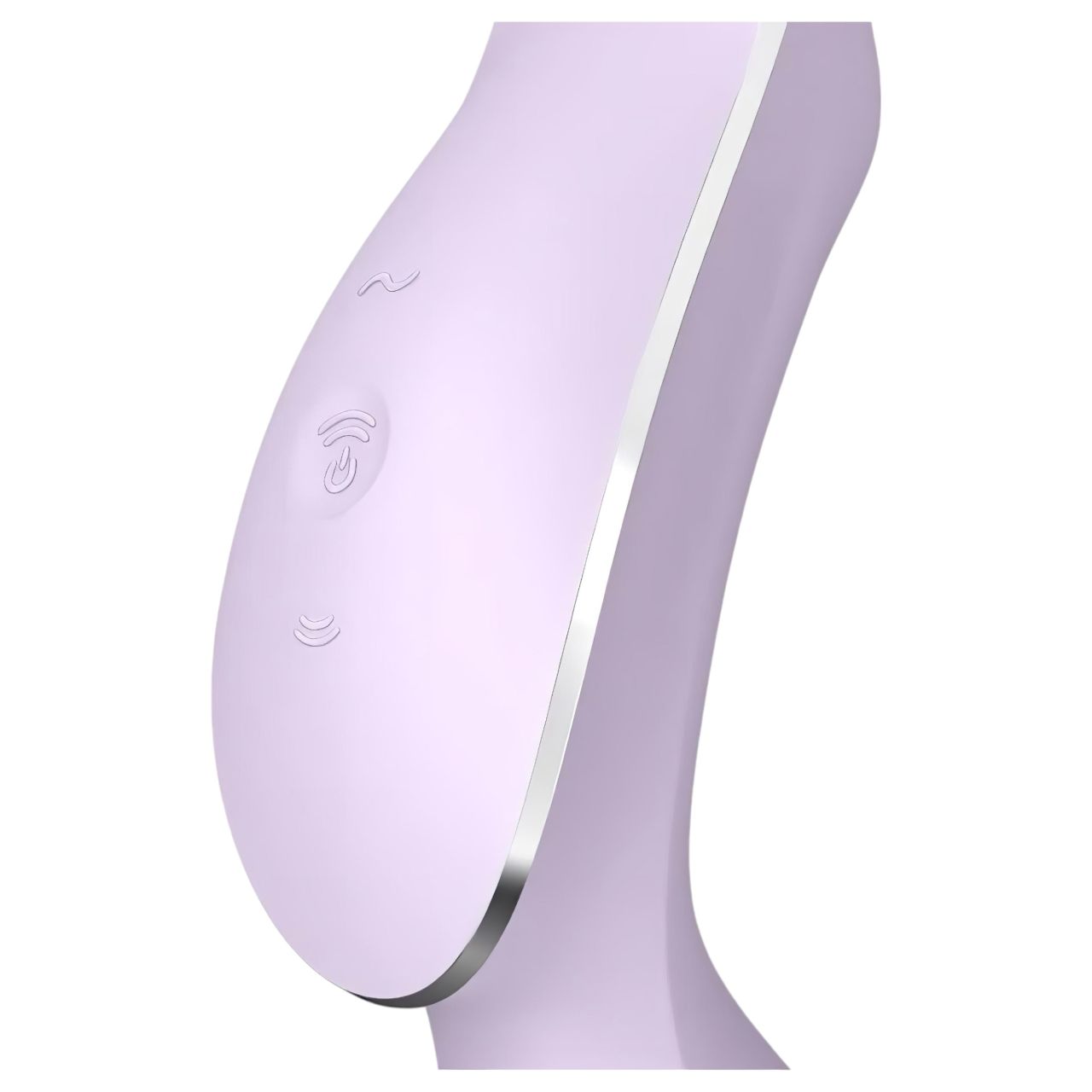 Satisfyer Curvy Trinity 2 - akkus léghullámos 2in1 vibrátor (lila)