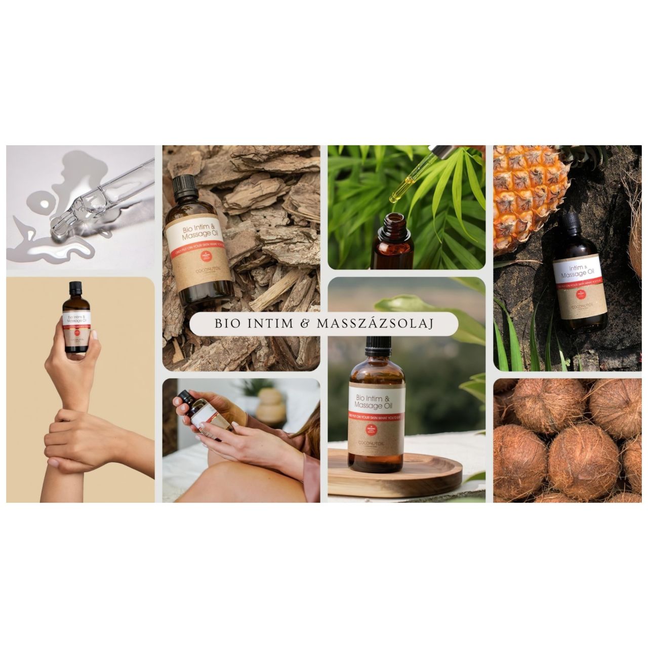 Coconutoil - bio Intim & Masszázsolaj (80 ml) Coconutoil - bio Intim & Masszázsolaj (80 ml)