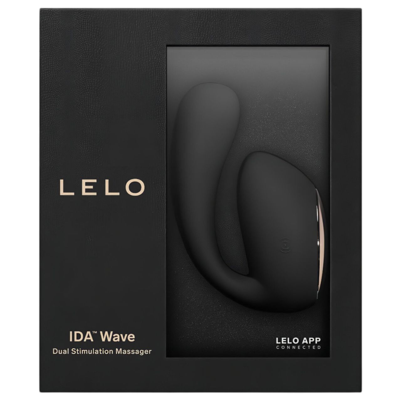 LELO Ida Wave - okos, akkus rezgő-forgó vibrátor (fekete)