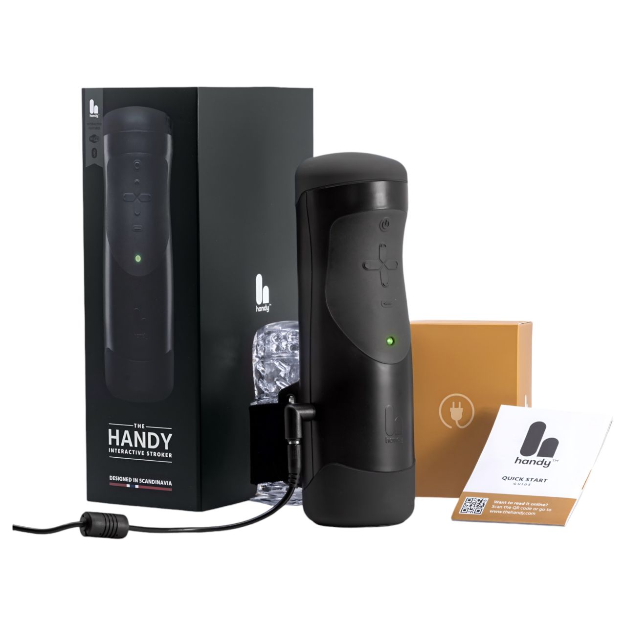 The Handy 1.1 - okos, hálózati, VR maszturbátor (fekete) The Handy 1.1 - okos, hálózati, VR maszturbátor (fekete)