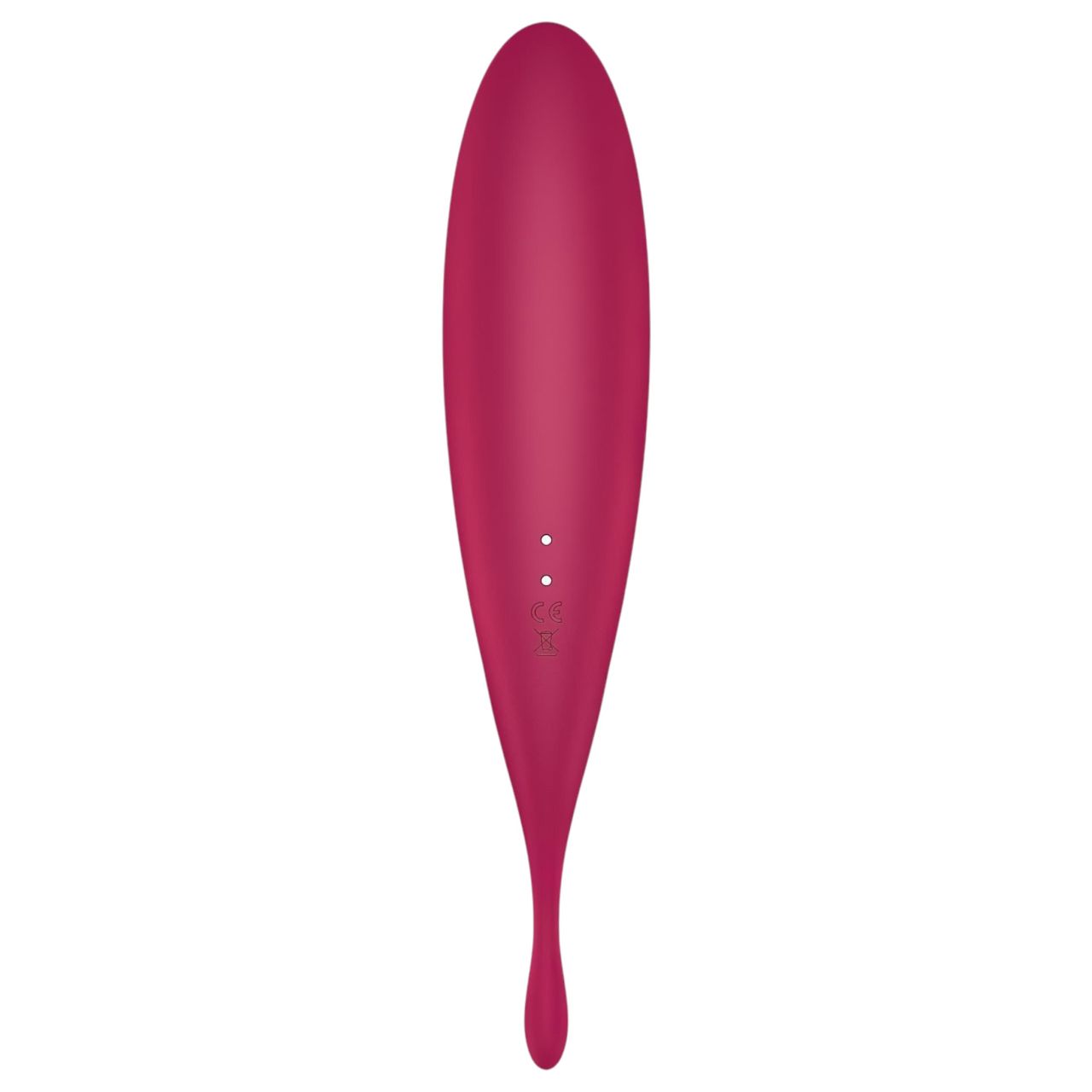 Satisfyer Twirling Pro - okos 2in1 csiklóvibrátor (piros)