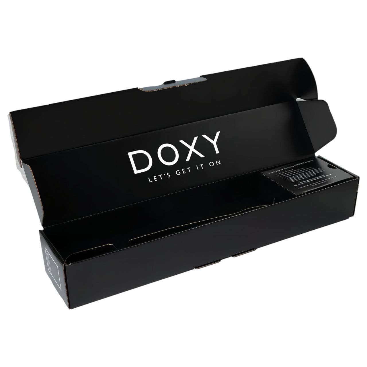 Doxy Wand Original - hálózati masszírozó vibrátor (fekete)