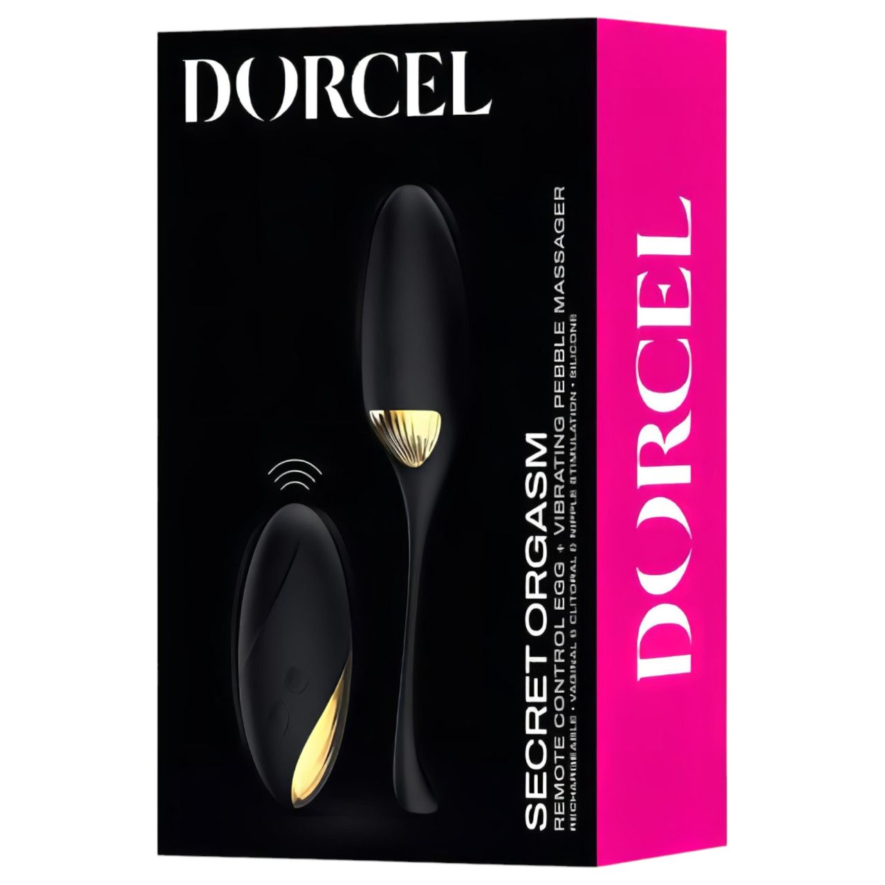 / Dorcel Secret Orgasm - vibrotojás (fekete)