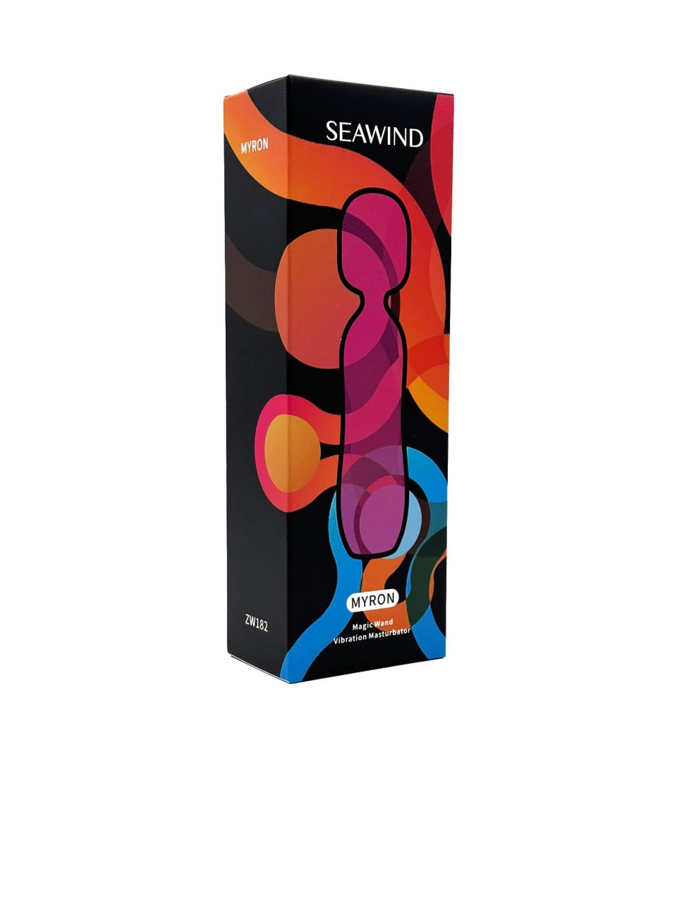 Seawind Myron - akkus, melegítős masszírozó vibrátor (fekete)