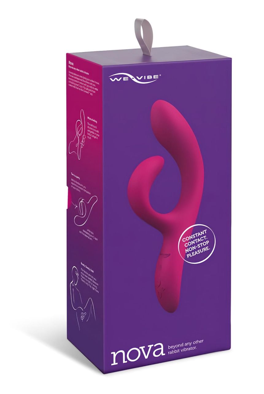 We-Vibe Nova 2 - akkus, okos, vízálló csiklókaros vibrátor (lila)