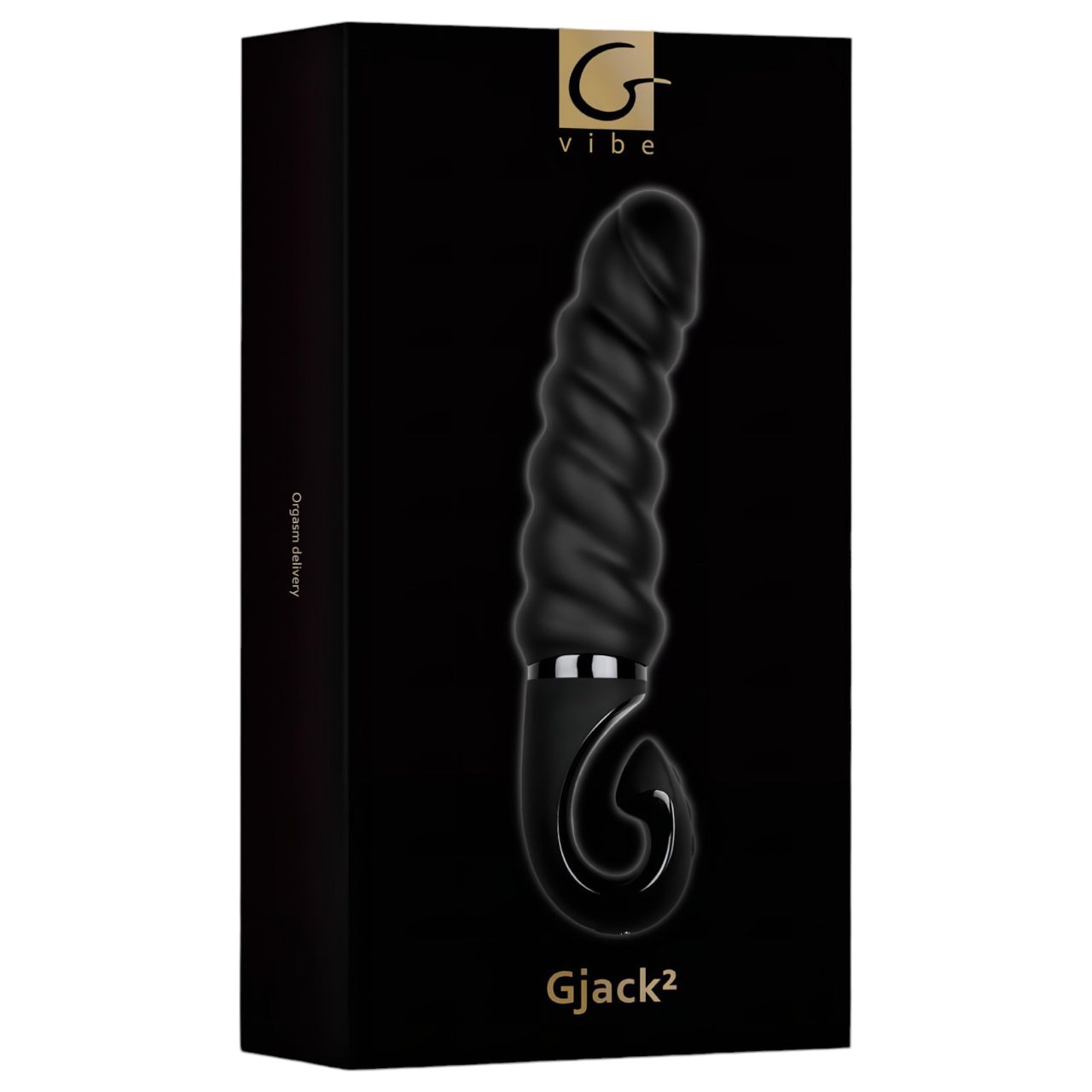 Gvibe G-jack 2- akkus, vízálló szilikon vibrátor (fekete)