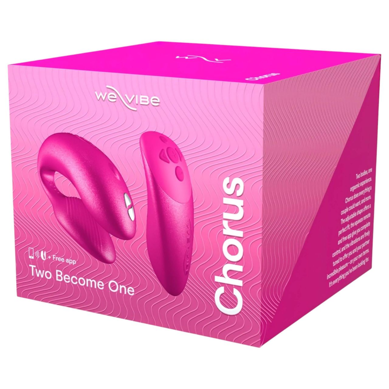 We-Vibe Chorus - akkus, okos párvibrátor (pink) We-Vibe Chorus - akkus, okos párvibrátor (pink)