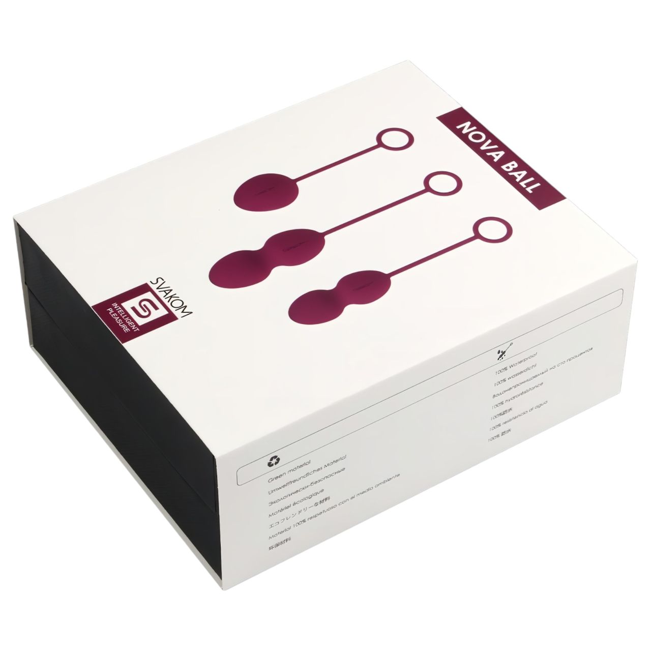 Svakom Nova - 3 részes gésagolyó szett (viola) Svakom Nova - 3 részes gésagolyó szett (viola)