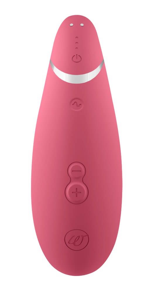 Womanizer Premium 2 - akkus, vízálló csiklóizgató (pink)