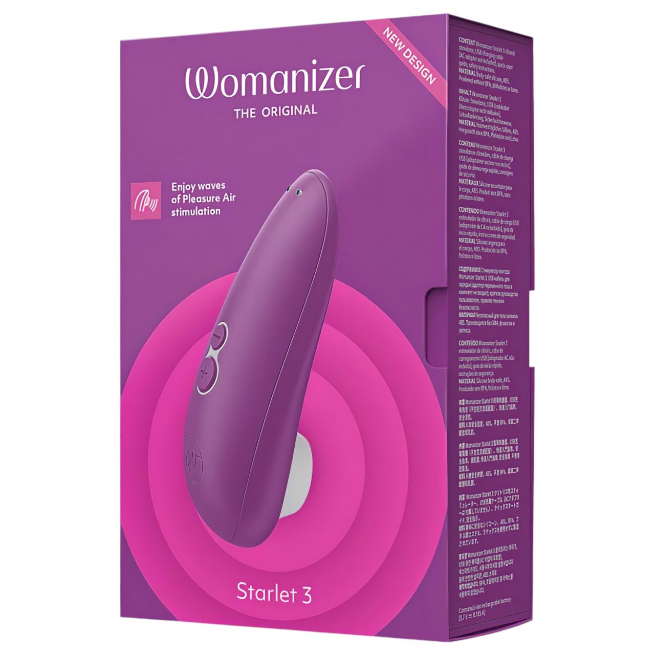 Womanizer Starlet 3 - léghullámos csiklóizgató (lila) Womanizer Starlet 3 - léghullámos csiklóizgató (lila)