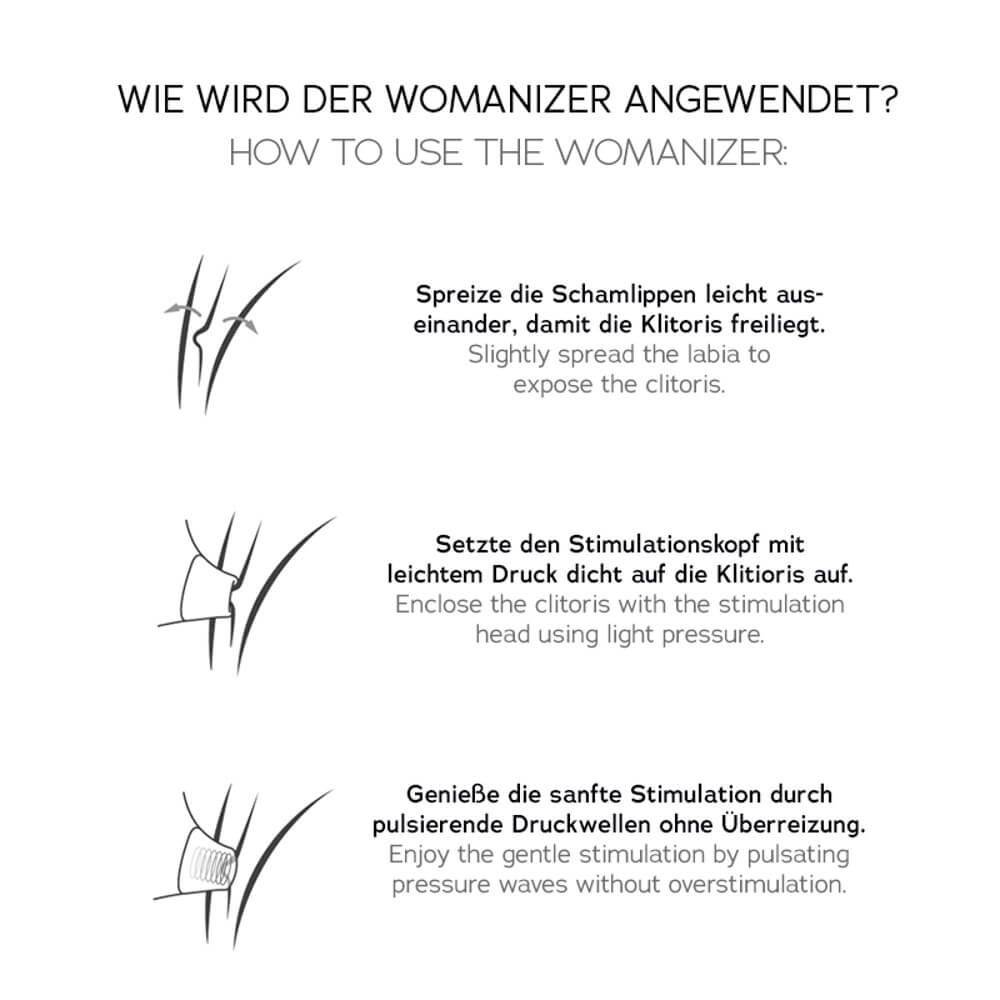 Womanizer Premium 2 - akkus, léghullámos csiklóizgató (kék)