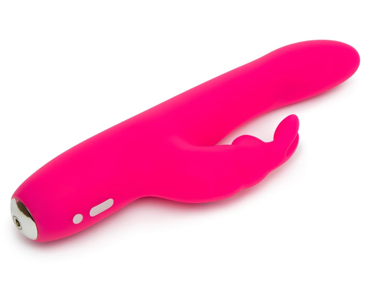 Happyrabbit Curve Slim - vízálló, csiklókaros vibrátor (pink)