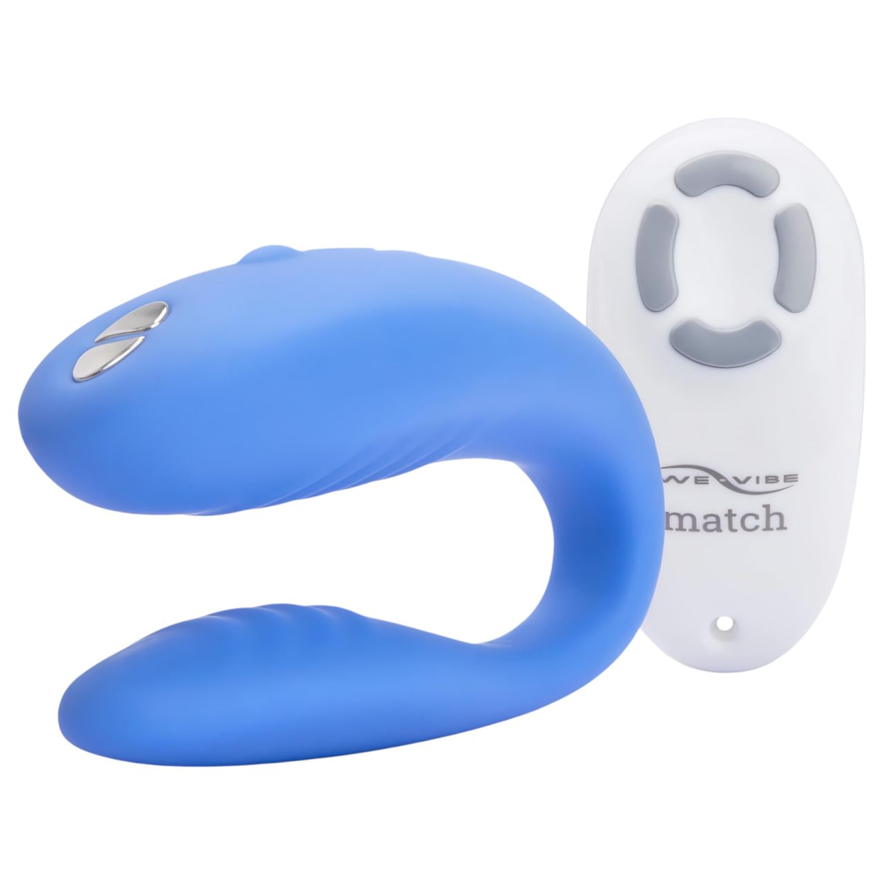 We-Vibe Match - vízálló, akkus párvibrátor (kék)