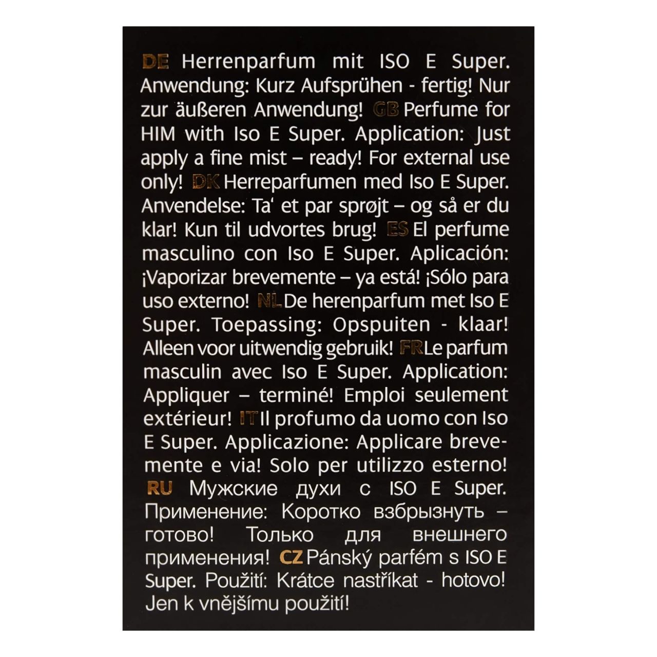 P6 Iso E Super - feromon parfüm szuper férfias illattal (30ml)