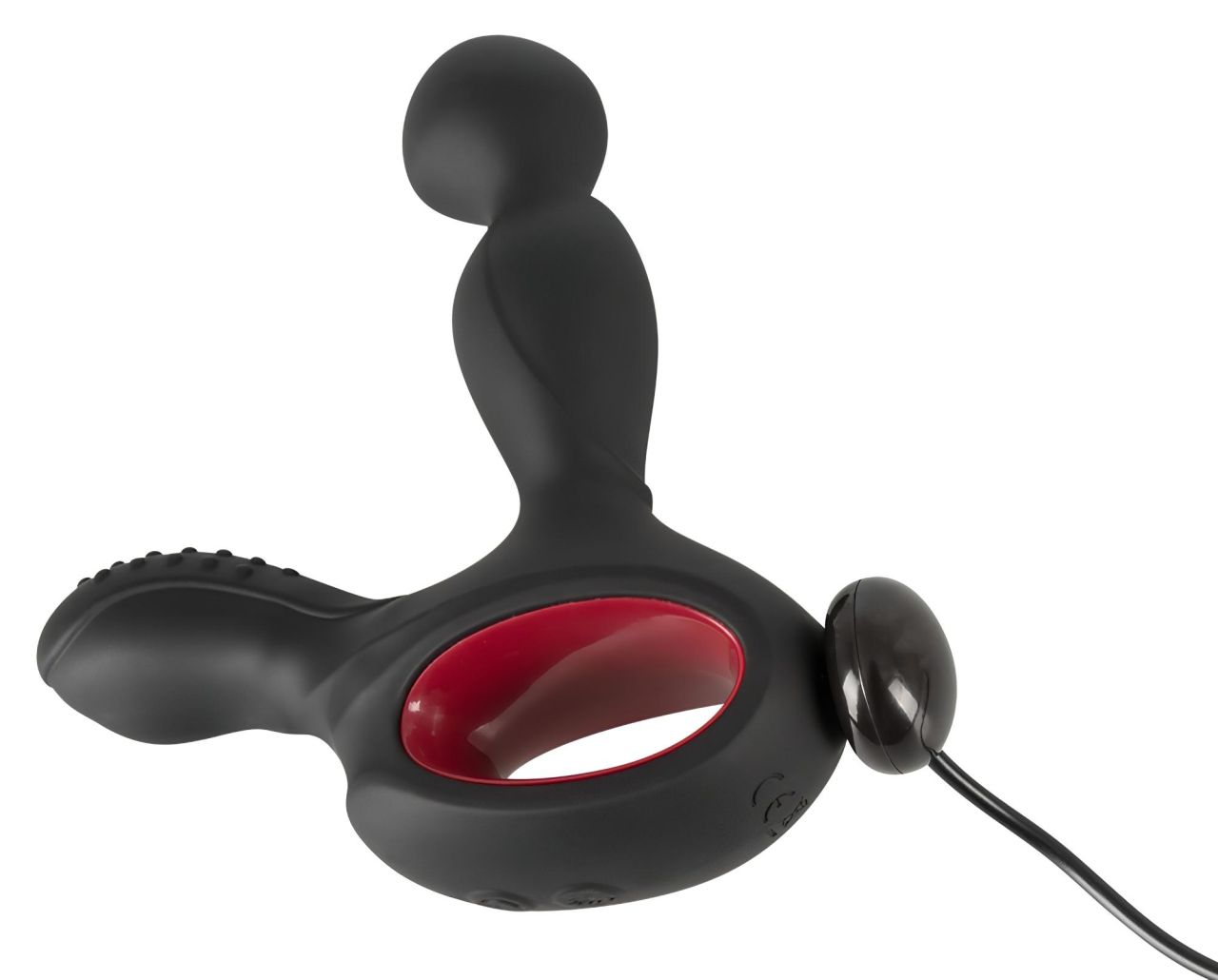 You2Toys Massager - akkus forgó, melegítő prosztata vibrátor (fekete)