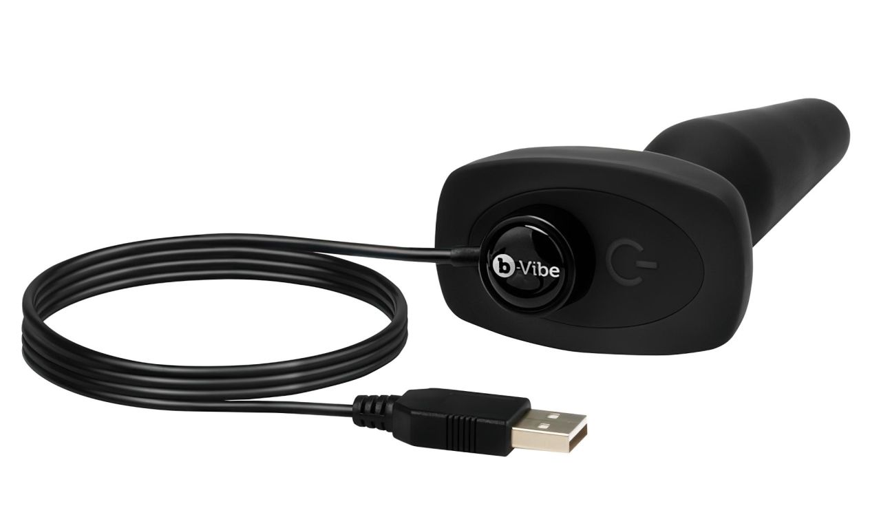 / b-Vibe trio - 3 motoros anál vibrátor (fekete)