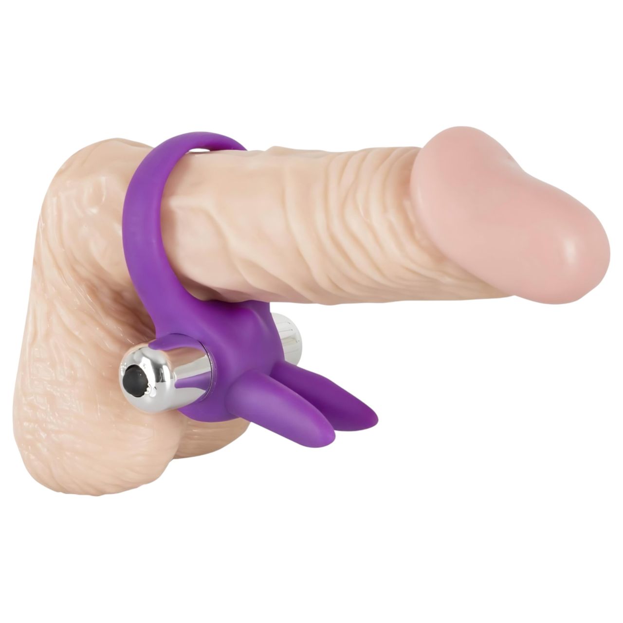 SMILE Rabbit - vibrációs péniszgyűrű (lila) SMILE Rabbit - vibrációs péniszgyűrű (lila)