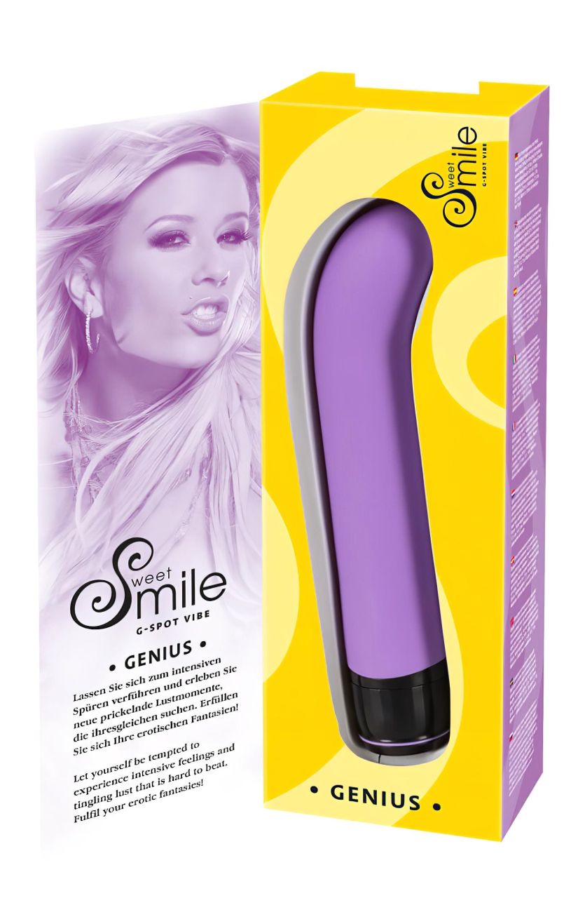 SMILE Genius - G-pont vibrátor (lila)