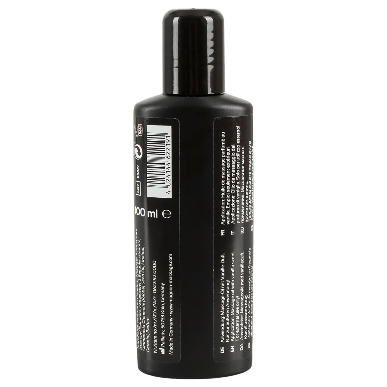 Magoon masszázsolaj - vanília (100ml)