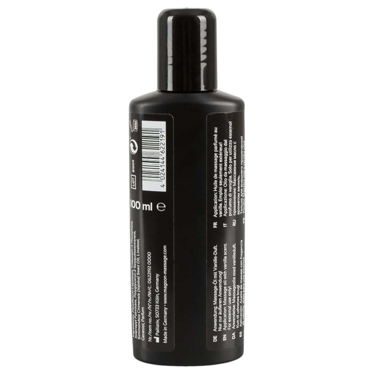 Magoon masszázsolaj - vanília (100ml)