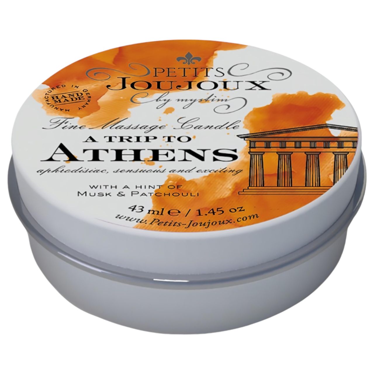 / Petits Joujoux Athens - masszázsgyertya - pézsma-parfüm (43ml)