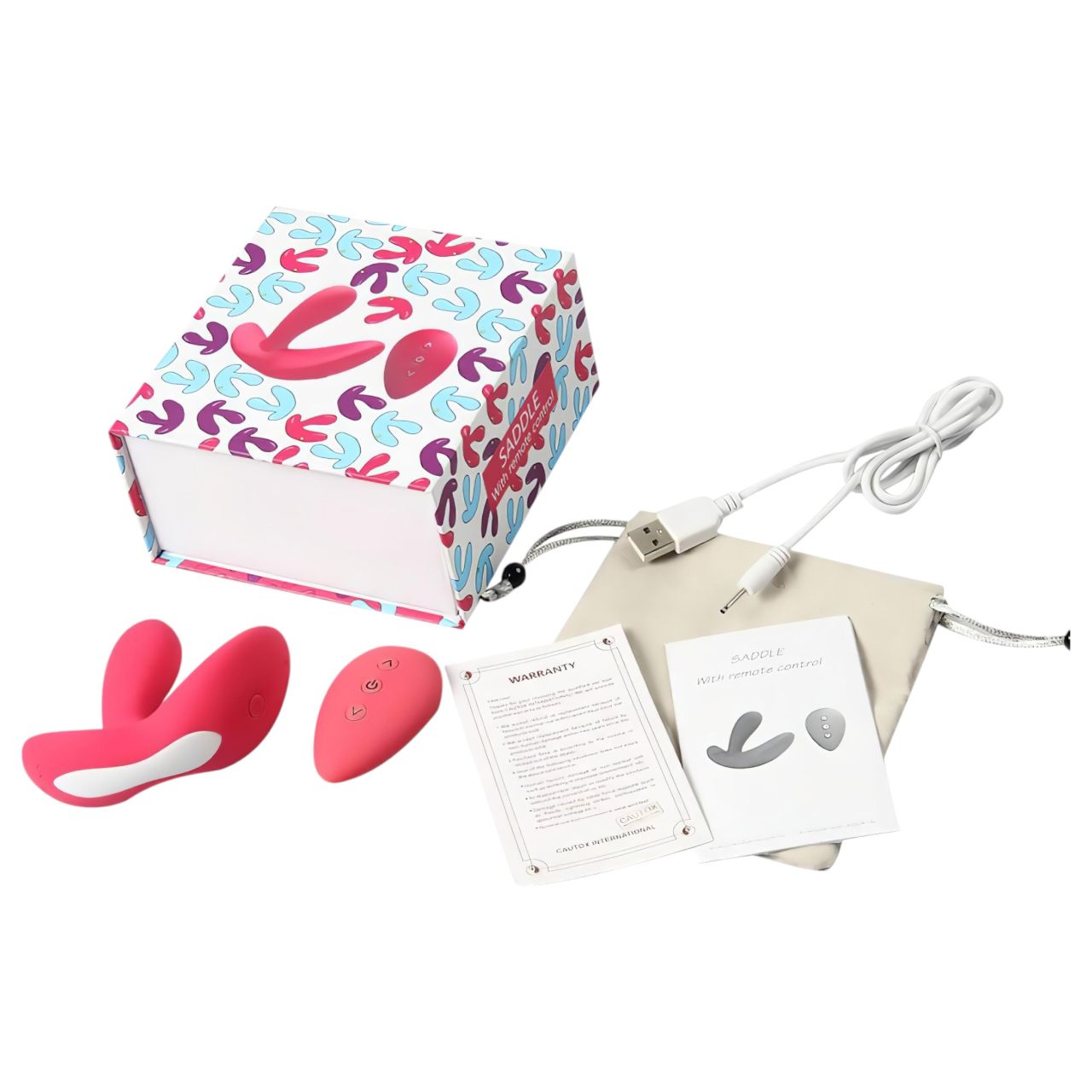 Cotoxo Saddle - távirányítós prosztata vibrátor (piros) Cotoxo Saddle - távirányítós prosztata vibrátor (piros)