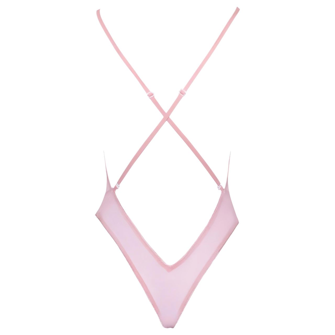 Kissable - rózsás hímzéses body (pink) Kissable - rózsás hímzéses body (pink)