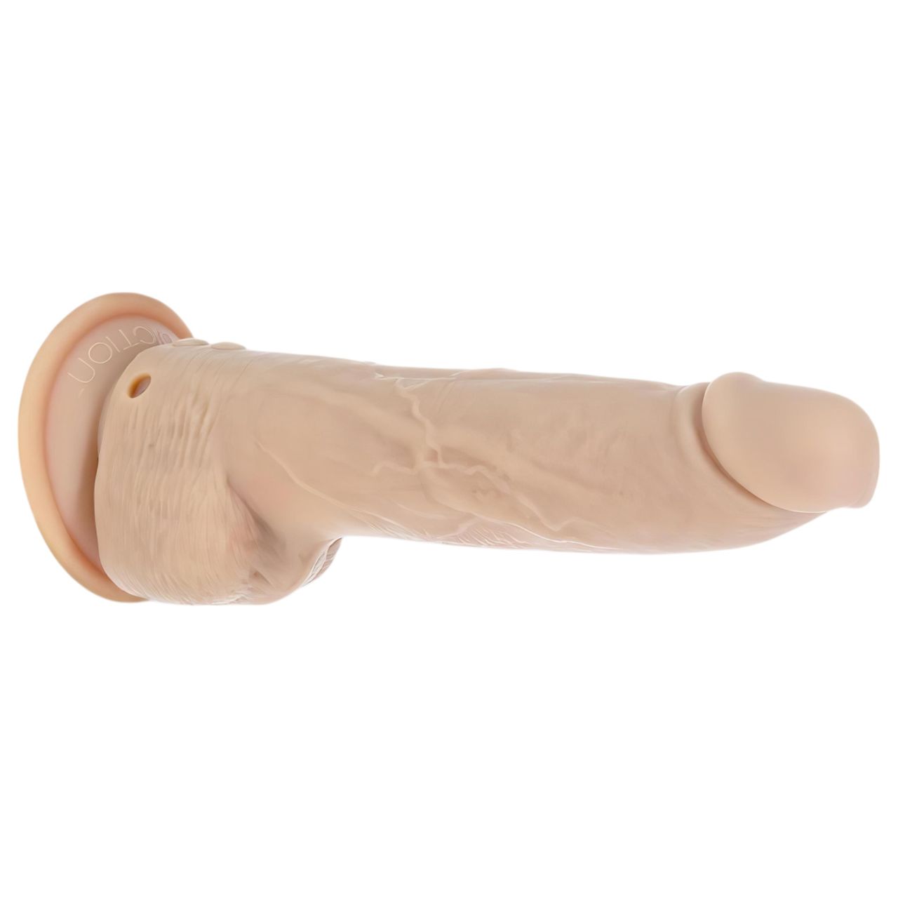 Naked Addiction Thrusting 9 - rádiós, lökő vibrátor - natúr (23cm)